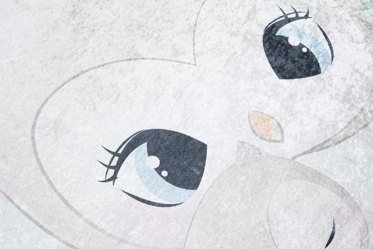 TEPPICH EMMA Mint 120/170 cm - Mintgrün, Kunststoff (120/170cm) - Tapiso