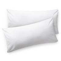 KISSENBEZUG Agneta 40/40 cm, 2er-Set, 100% Baumwolle, Weiß - Weiß, Textil (80/40cm) - Blumtal