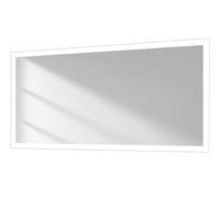 BADSPIEGEL mit Beleuchtung 120/60/3,5 cm - Weiß, Glas (60/3.5/120cm) - EMKE