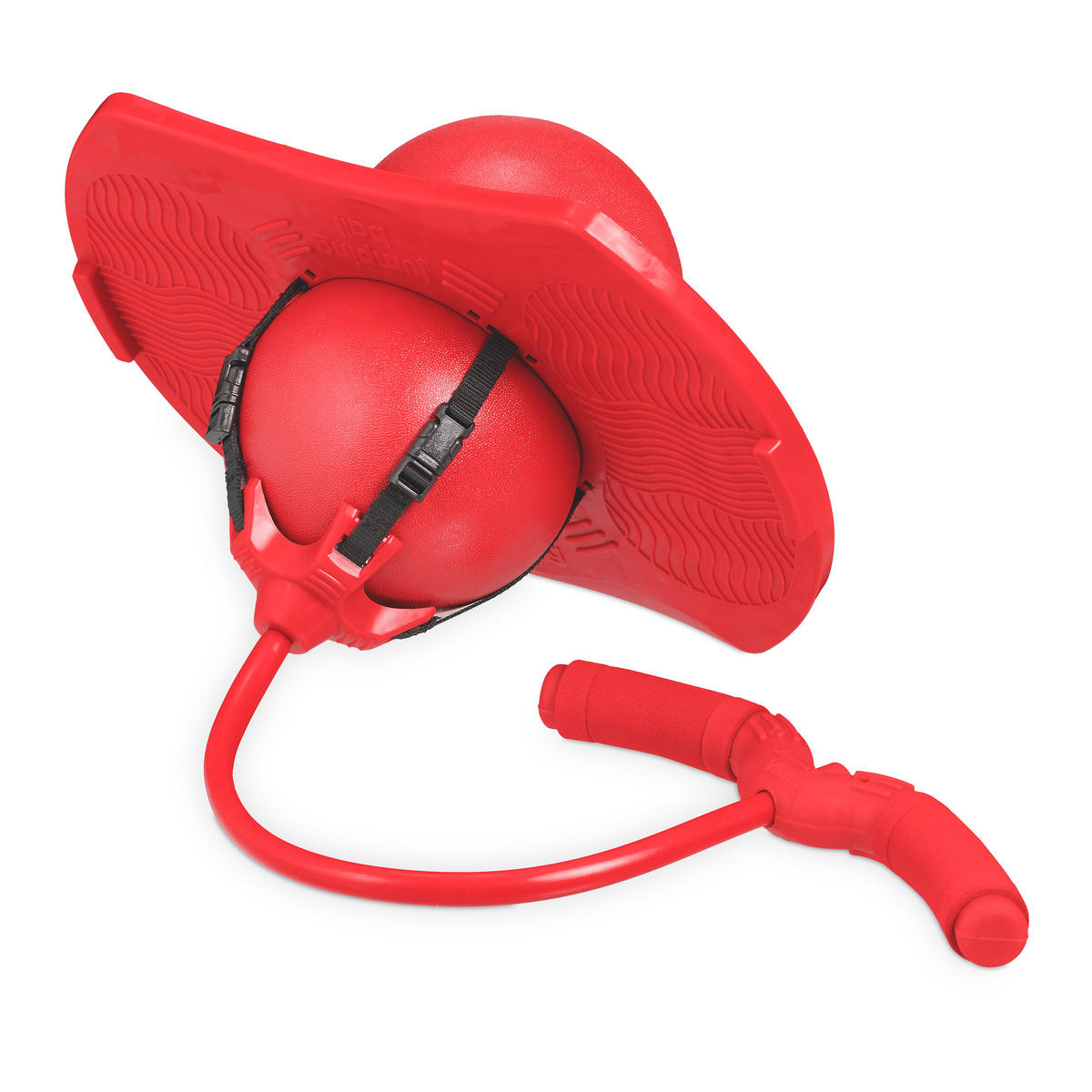 POGO-BALL - Rot, Kunststoff (39/29cm) - Relaxdays