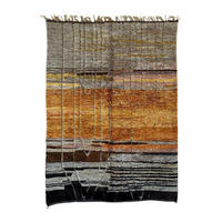 BERBERTEPPICH aus Marokko aus Wolle 250x 350 cm - Orange, Naturmaterialien (250/350cm) - AFK Living