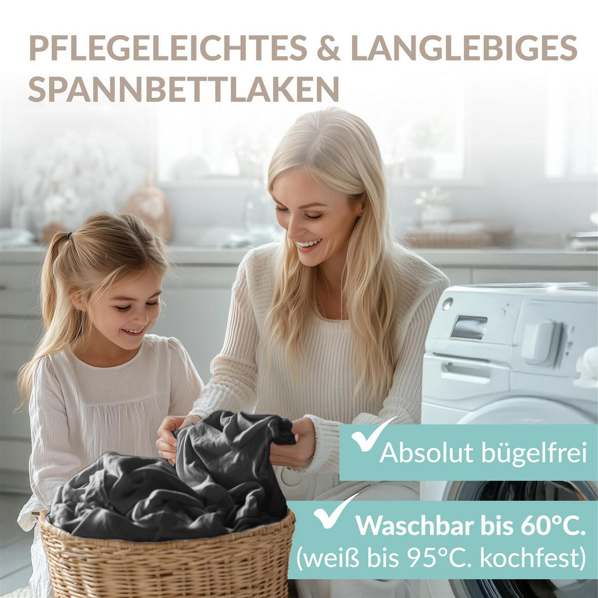JERSEY-SPANNBETTLAKEN 180x220 - 200x220 Feine Bettlaken aus 100% Baumwolle, Spannbetttuch Laken Uni Schwarz - Schwarz, Textil (200/220cm) - Carpe Sonno
