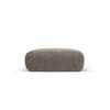 POUF Molino aus Chenille-Stoff grau - Grau, Textil (100/36/100cm) - Micadoni