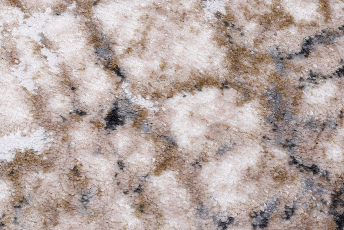 KOBEREC béžový hnedý krémový - 120 x 170 cm - svetlohnedá, textil (120/170cm) - Mazovia