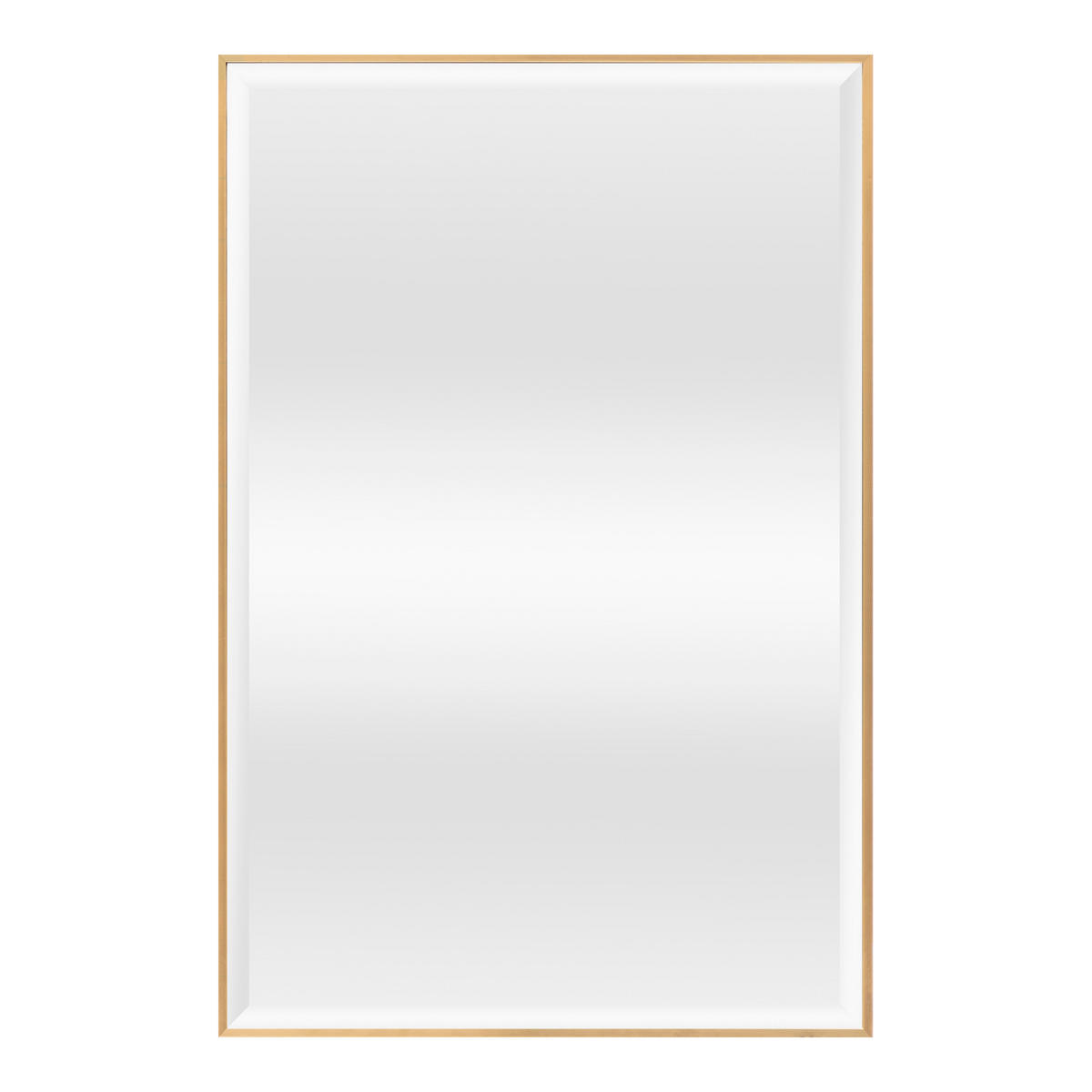 WANDSPIEGEL Novoli - Goldfarben, Glas/Kunststoff (50/4/70cm) - [en.casa]