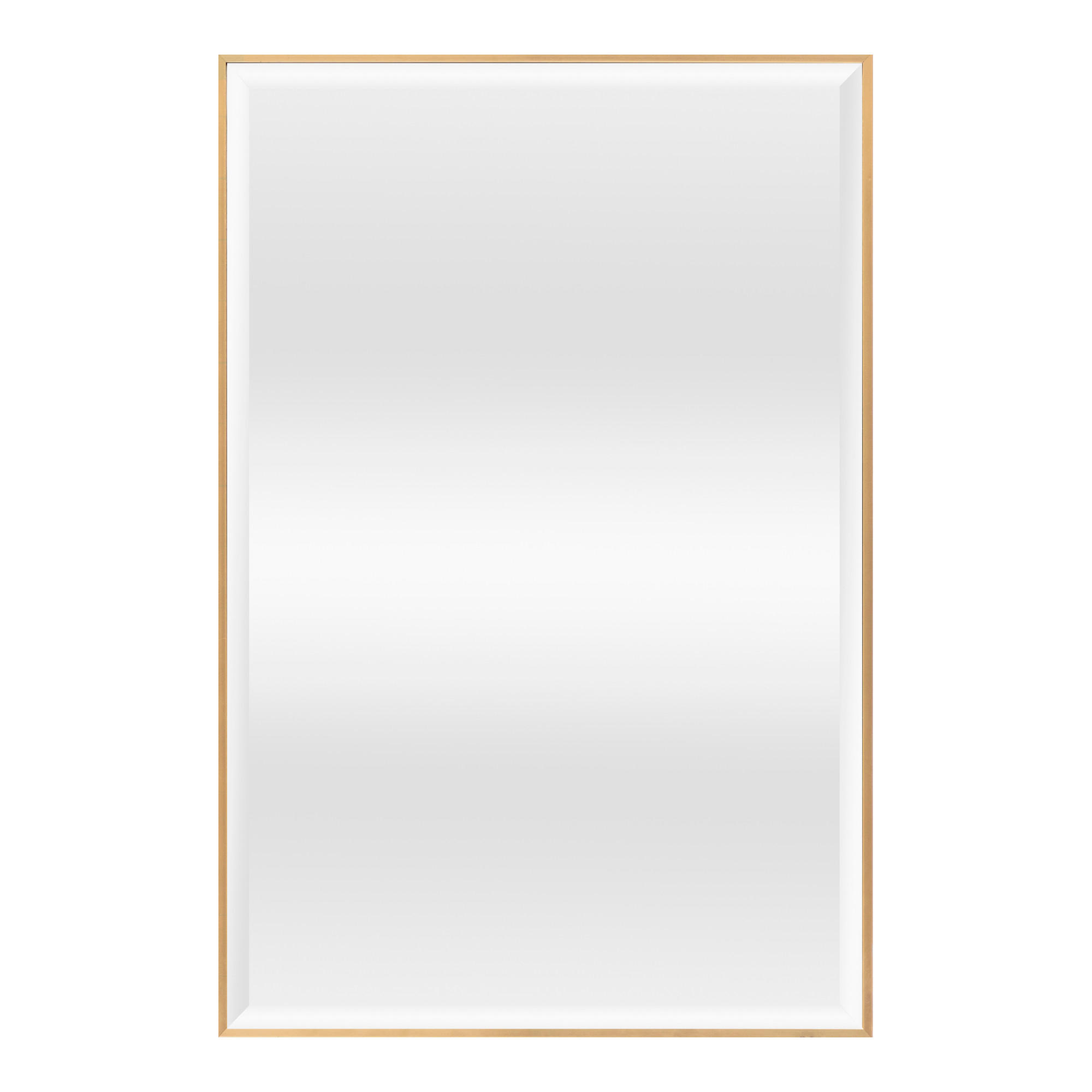 Thumbnail - [en.casa] Wandspiegel, Gold, Glas, Rechteckig, 50x4x70 cm, Spiegel, Wandspiegel