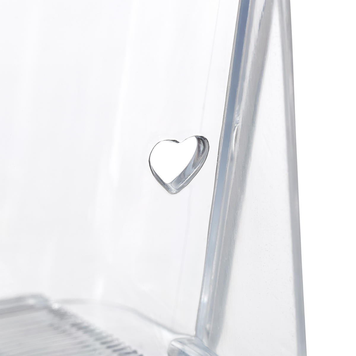 10XPROSPEKTSTÄNDER - Transparent, Kunststoff (17.5/20/8.5cm) - Relaxdays