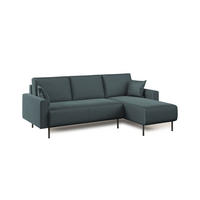 ECKSOFA Arthur - Petrol, Textil (224/91cm) - Divani.store