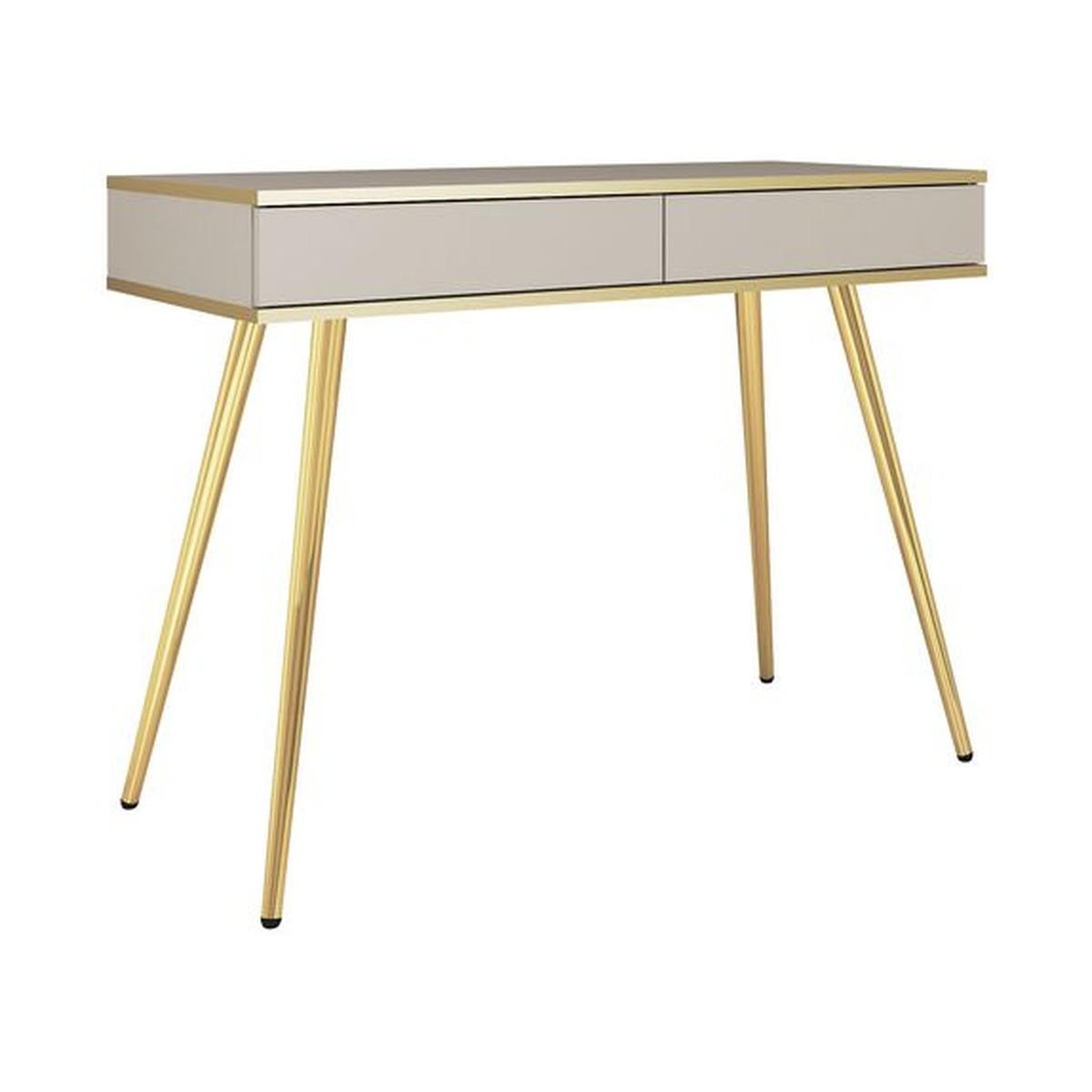 KONSOLENTISCH – T102 – 102 x 50 x 79 cm – Oro System – Beige - Beige, Holzwerkstoff (50/102/79cm) - hi-markt