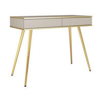 KONSOLENTISCH – T102 – 102 x 50 x 79 cm – Oro System – Beige - Beige, Holzwerkstoff (50/102/79cm) - hi-markt