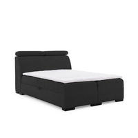 BOXBETT Nestor Dress Me Set.1 - Schwarz, Holzwerkstoff/Textil (120/200cm) - Fun Möbel