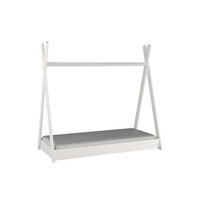 KINDERBETT Rene 86 / 163 / 157,5cm weiß - Weiß, Holz/Holzwerkstoff (80/160cm) - Feldmann-Wohnen