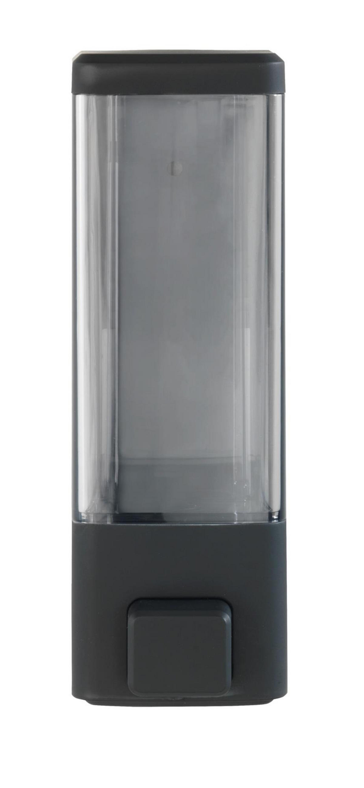 SEIFEN- und Desinfektionsmittelspender Istres 320 ml 7,5/6/18,5 cm - Schwarz, Kunststoff (6/18.5/7.5cm) - Wenko