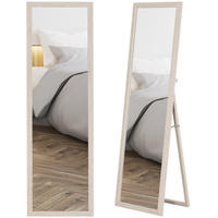 STANDSPIEGEL DE-17948 Weiß - Weiß, Glas (50/160/4cm) - ComfortXL