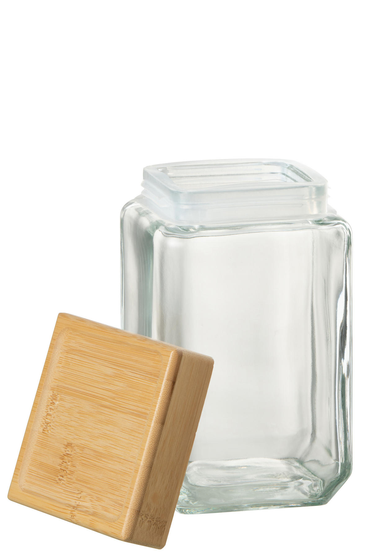 VORRATSGLAS BRAD - Glas - Transparant - L - Transparent, Glas (11/19/11cm) - J-Line