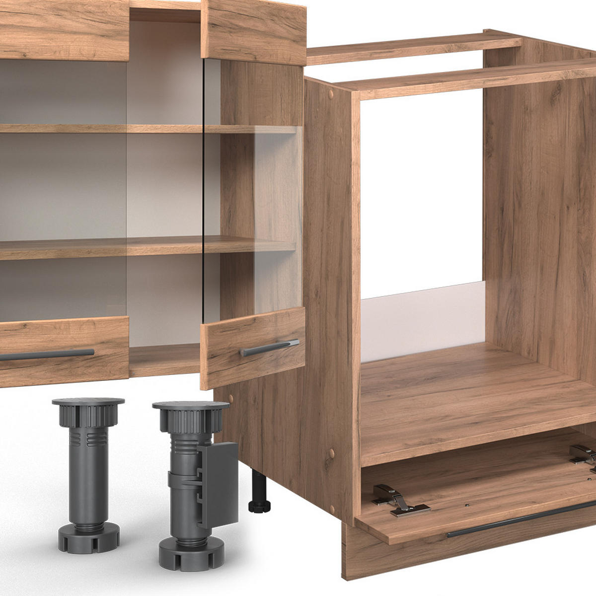 Honigeiche, Holzwerkstoff (347/81.6/60cm) - Vicco