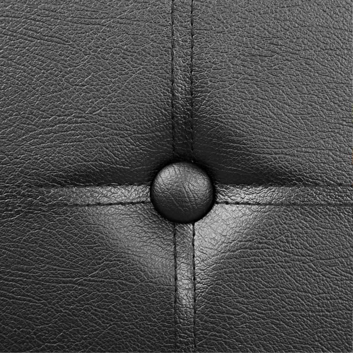 SITZTRUHE SITZBANK - Schwarz, Holzwerkstoff (38/38/76cm) - Hansiro