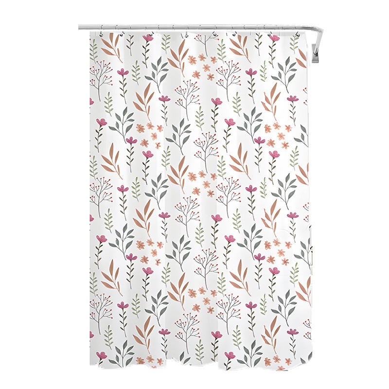 DUSCHVORHANG – 180 x 200 cm – PEVA-Material - Multicolor, Textil (180/200cm)