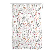 DUSCHVORHANG – 180 x 200 cm – PEVA-Material - Multicolor, Textil (180/200cm)