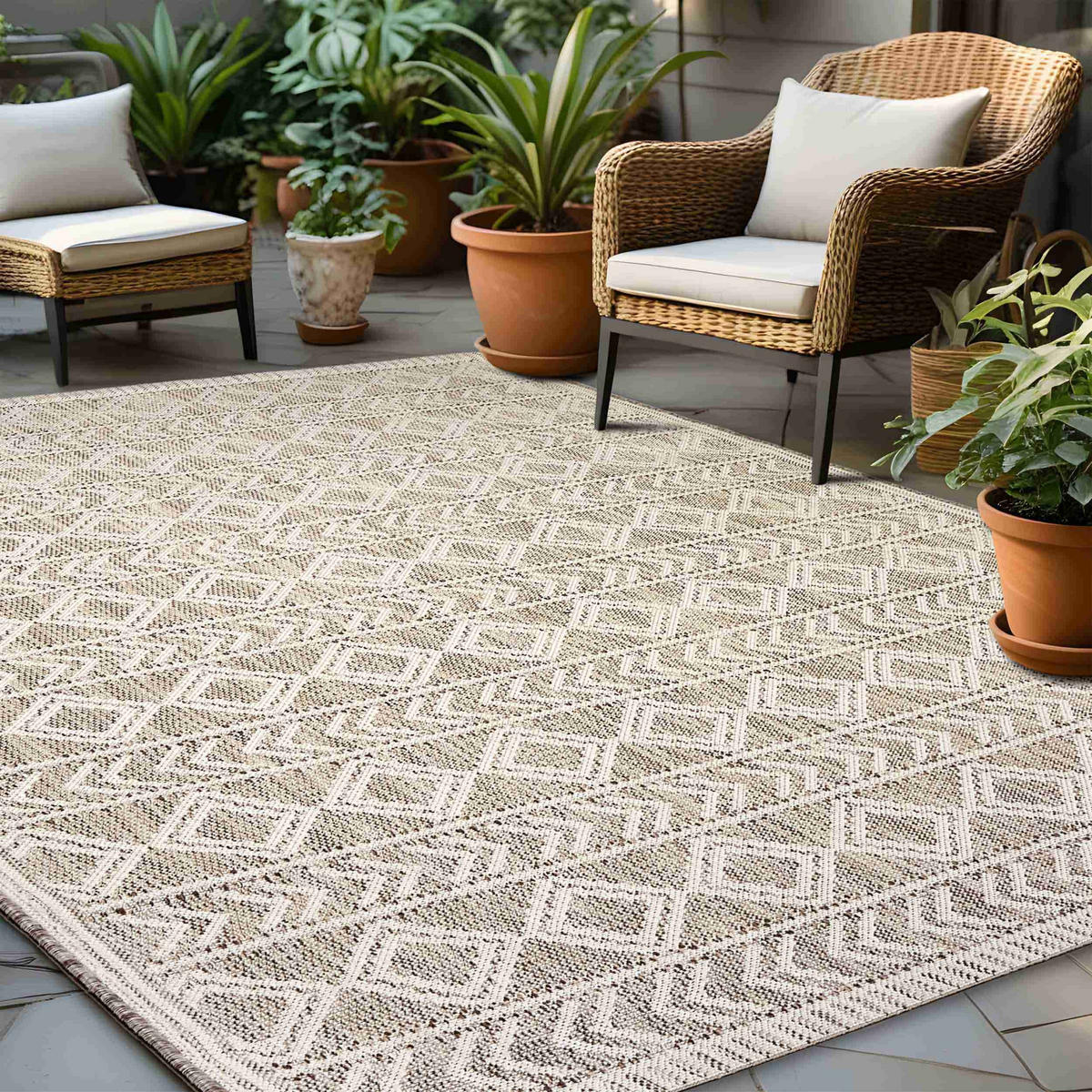 KURZFLORTEPPICH SYDNEY - Beige, Textil (80/200cm) - Astra