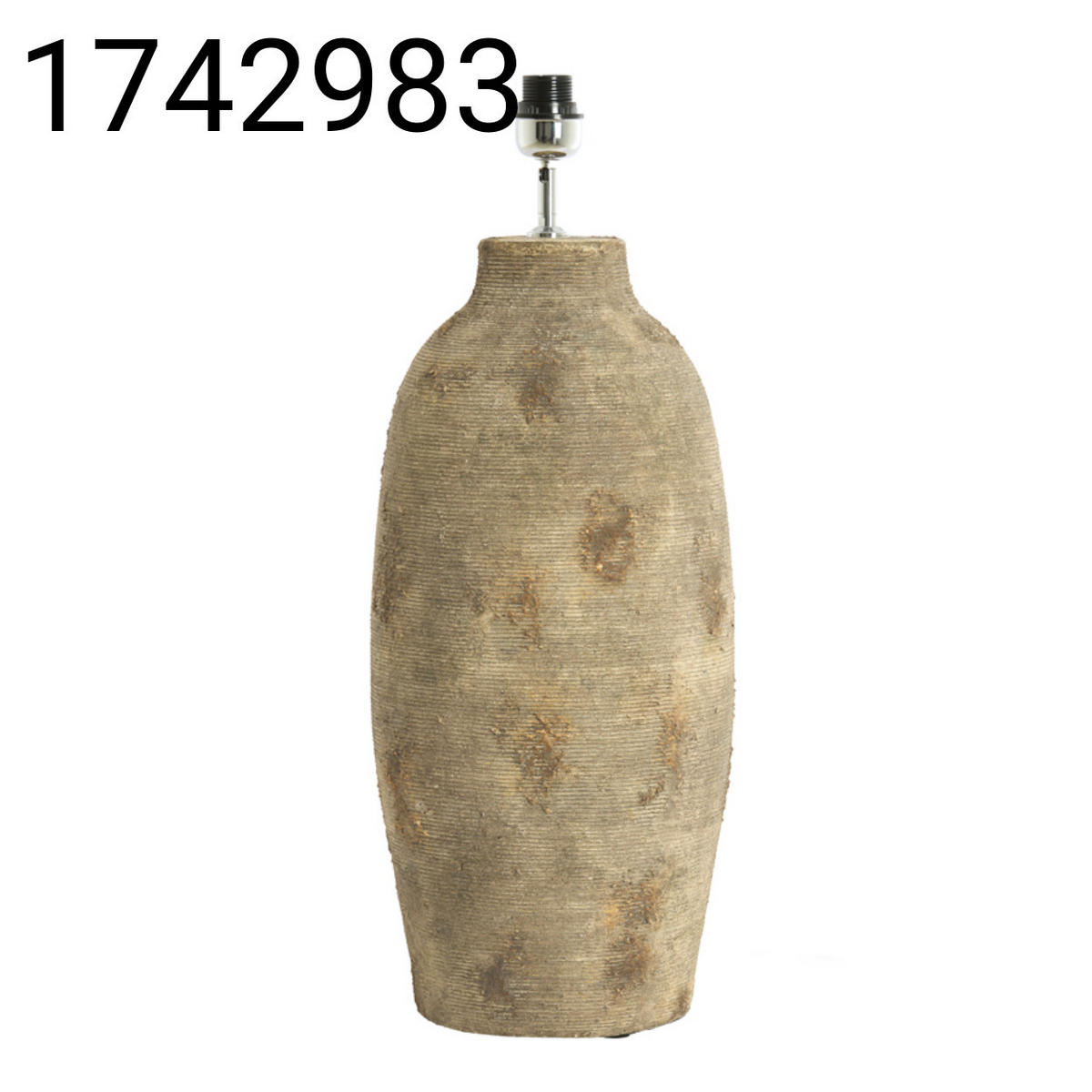 LAMPENFUSS Lucente - Braun - 28/28/70 cm - Braun, Keramik (28/28/70cm) - Light & Living