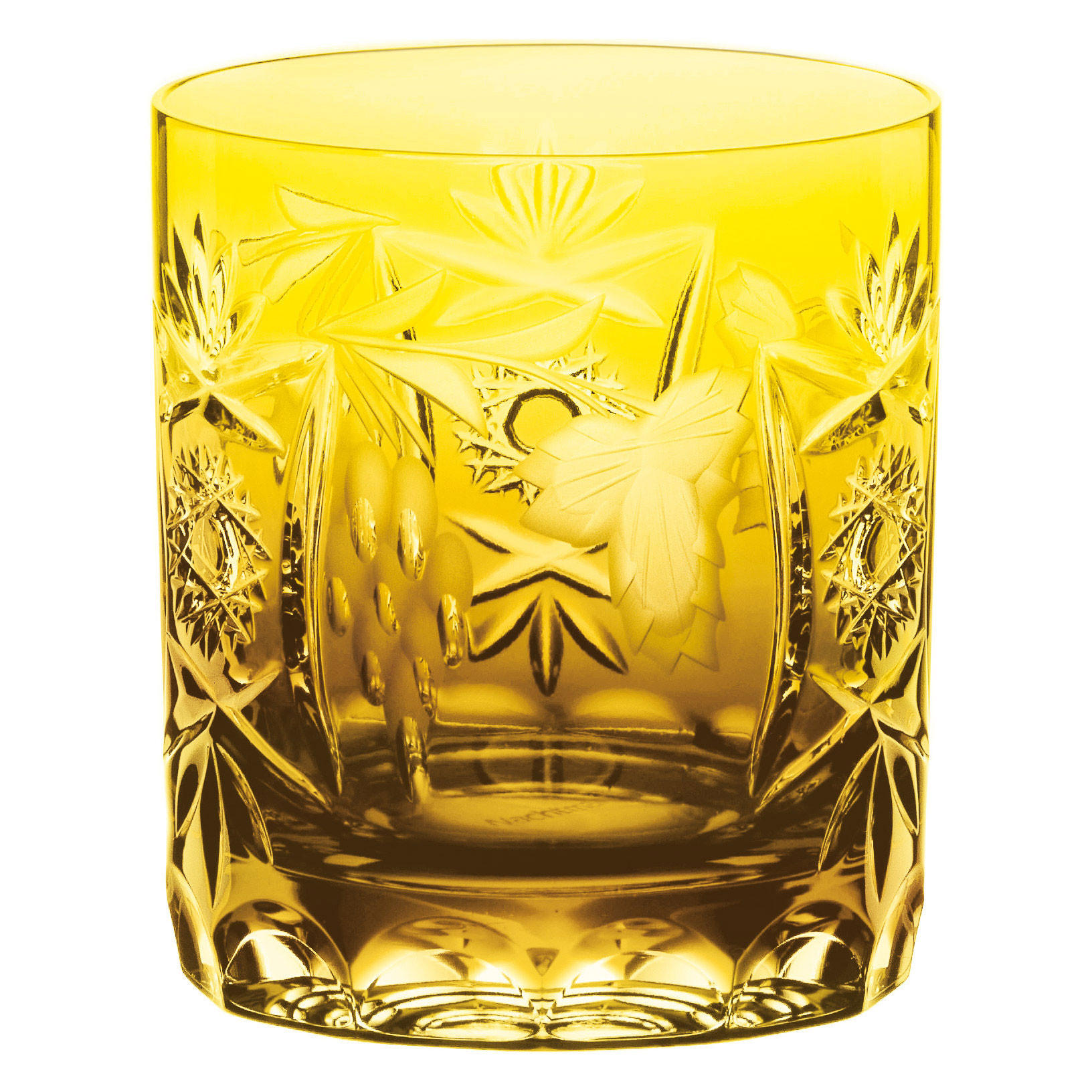 WHISKYGLAS Pur Traube, Bernstein, Glas, Kristallglas, 345 ml - Gelb, Glas (0.35L) - Nachtmann