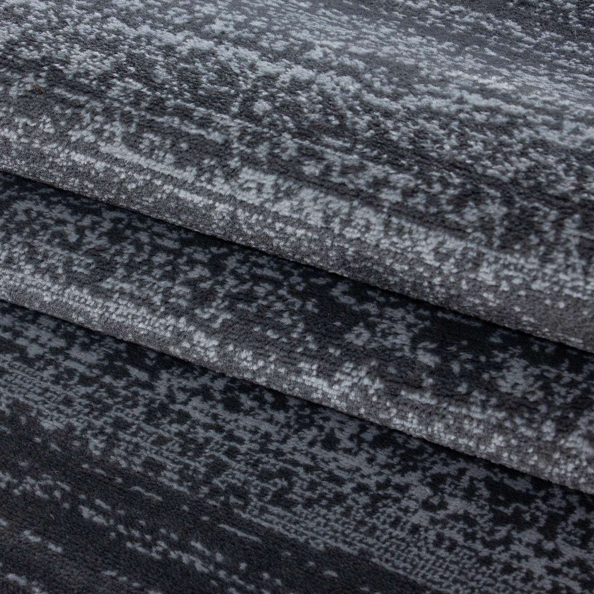 KURZFLORTEPPICH INN, einfarbig, Grau, 120 x 170 cm - Grau, Textil (170/120cm) - KADIMA DESIGN