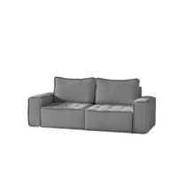SOFA Sande In Raven - Grau, Holzwerkstoff/Textil (212/85/90cm) - Fun Möbel
