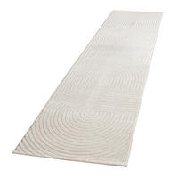 KURZFLORTEPPICH 80/300 cm Santorini 612 - Creme, Textil (80/300cm) - Paco Home