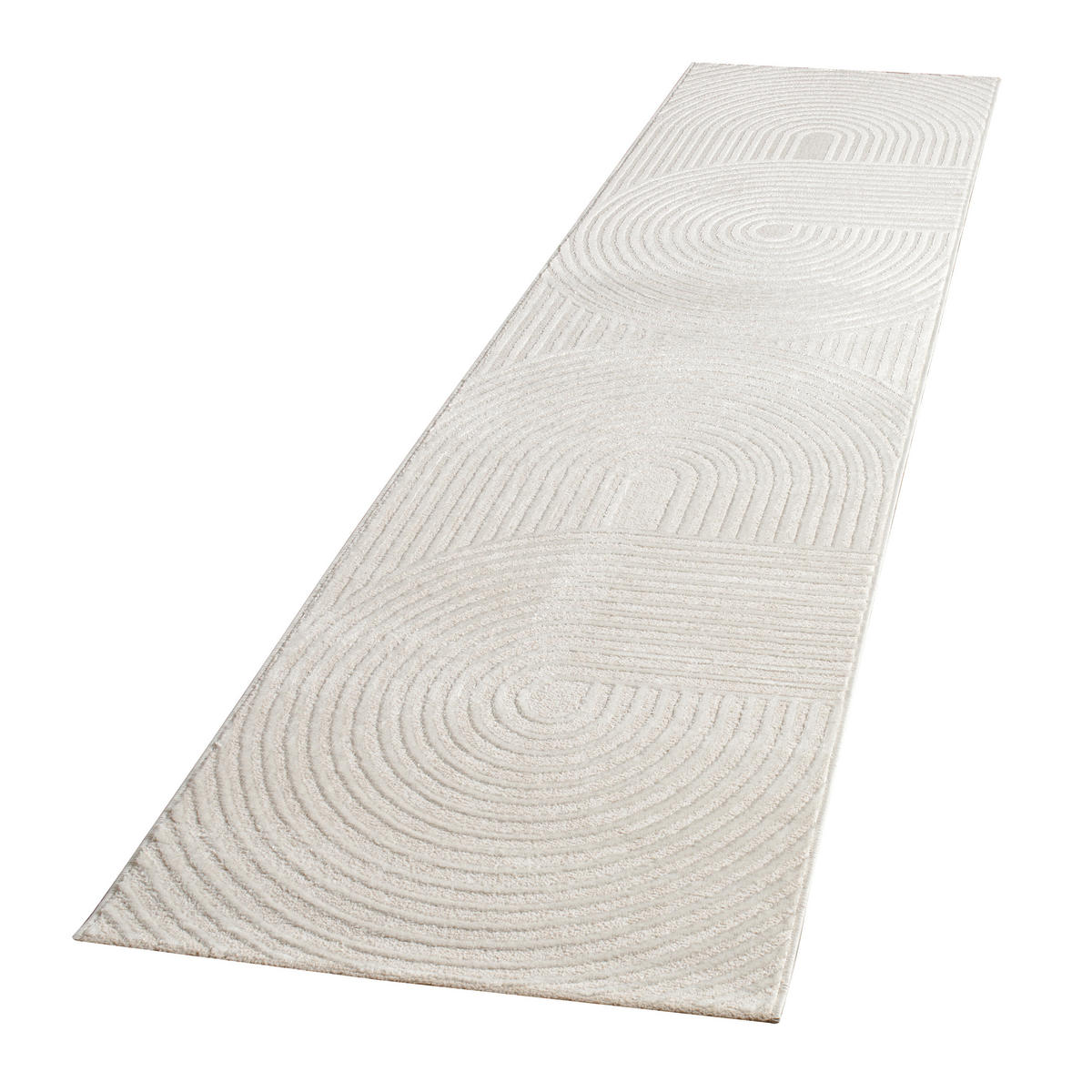 KURZFLORTEPPICH 80/300 cm Santorini 612 - Creme, Textil (80/300cm) - Paco Home