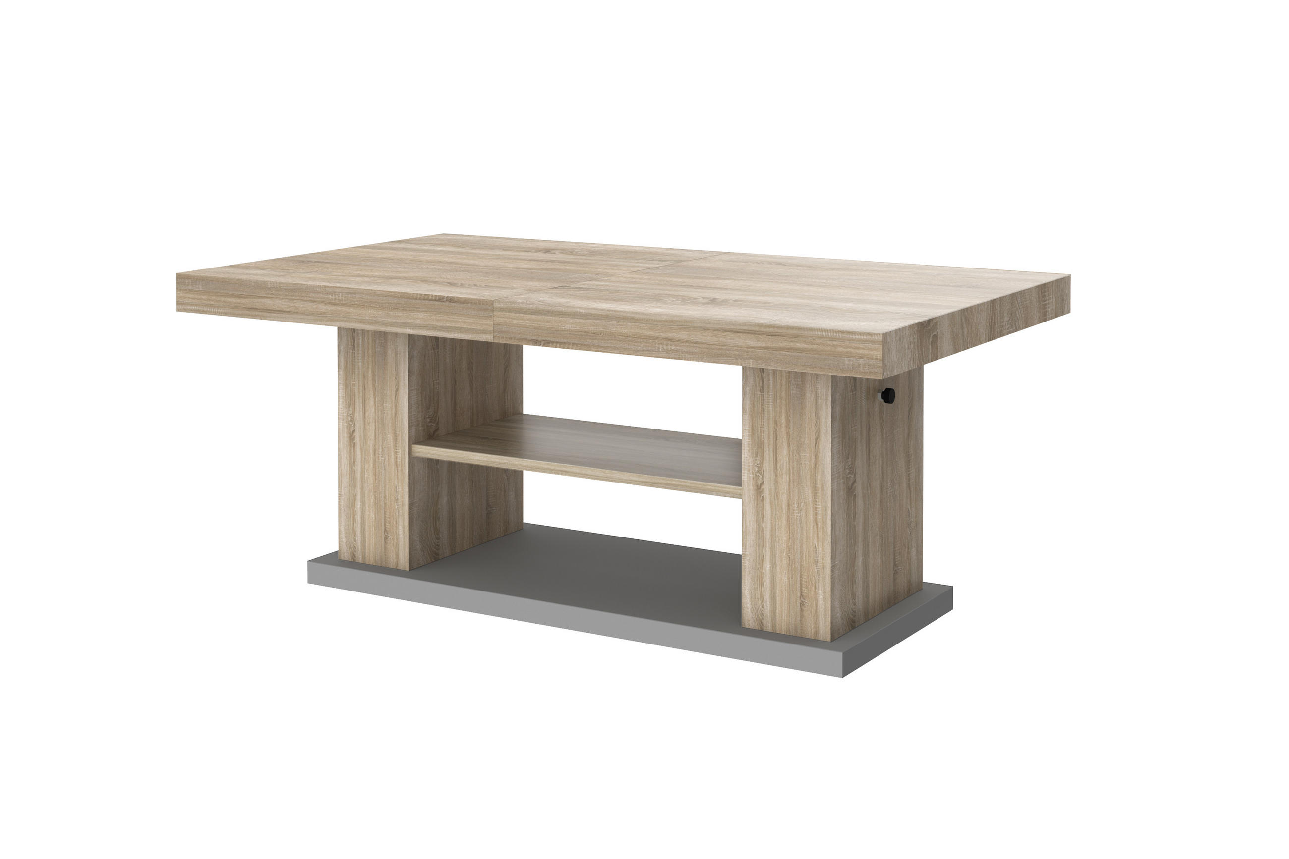 COUCHTISCH rechteckig Sonoma Eiche 120/50/70 cm - Sonoma Eiche, Holzwerkstoff (70/120/50cm)