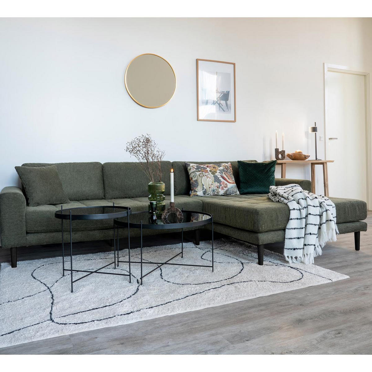 ECKSOFA grün - Grün, Textil (290/170cm) - ebuy24