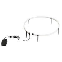 LED-PFLANZENLAMPE - flexible Topfbeleuchtung mit Akku für Innen- und Außenbereich - Weiß, Kunststoff (1.4/11.7/1.4cm) - Northpoint
