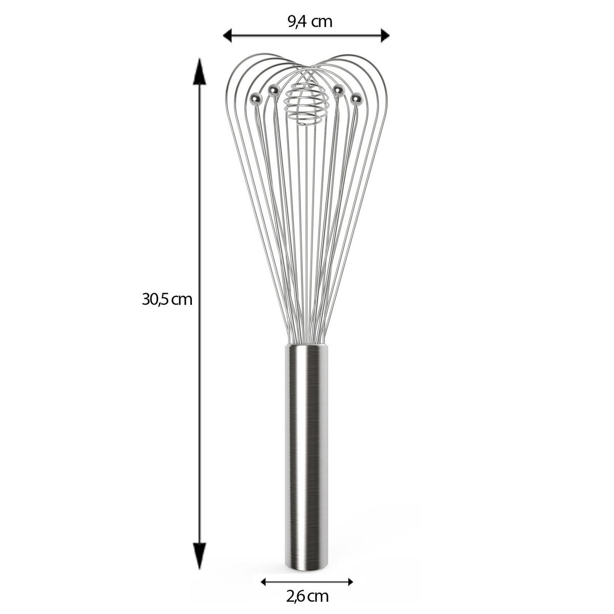 TURBO-BLITZ-SCHNEEBESEN - Grau, Metall (9.4/30/30.5cm) - Stoneline