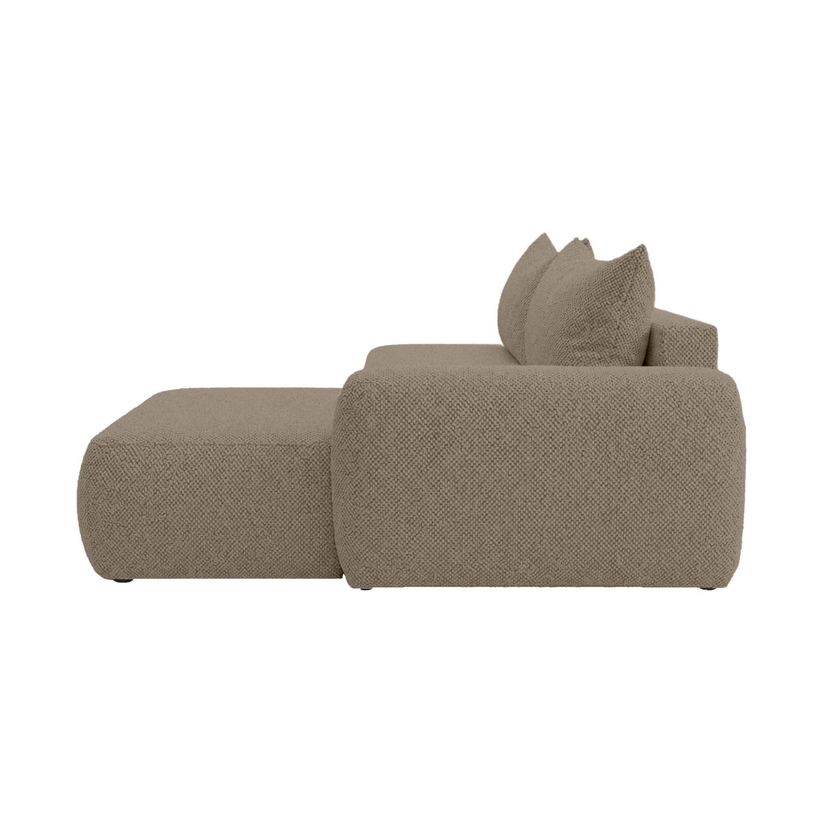 ECKSOFA Munduk I mit Schlaffunktion, Beige - Beige, Textil (302/184cm) - Fedve