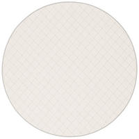 IN & OUTDOOR TEPPICH OSLO TREND RUND - Hellgrau, Textil (100/100cm) - Snapstyle