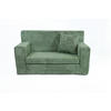 KINDERSOFA aus Kuschel-Cord in Hellgrün - Hellgrün, Textil (83/47/43cm) - Fortisline