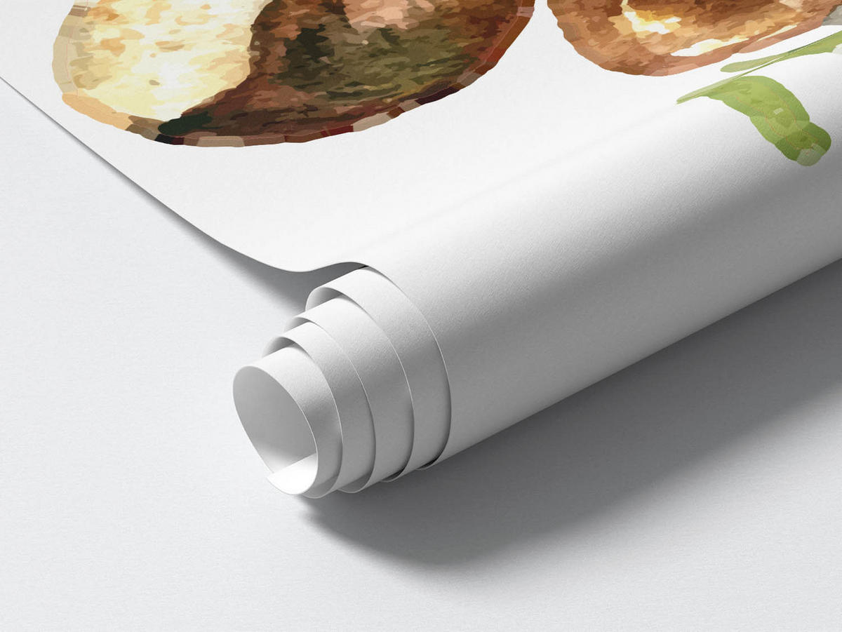 WANDAUFKLEBER 60x93cm - Waldigel - Multicolor, Kunststoff (60/93/0.1cm) - Wallfluent