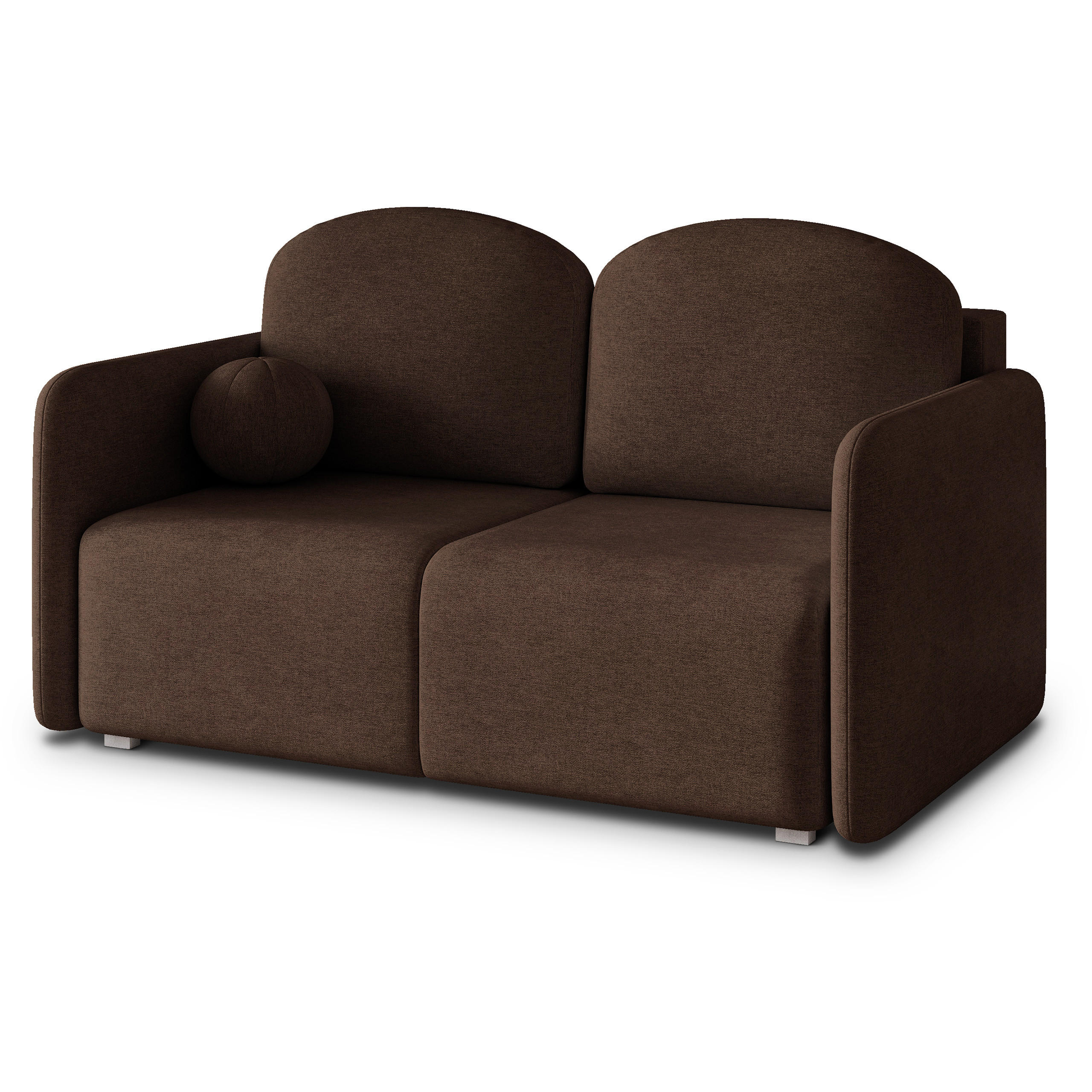 Masseno Bettsofa Braun 90x85x153 cm