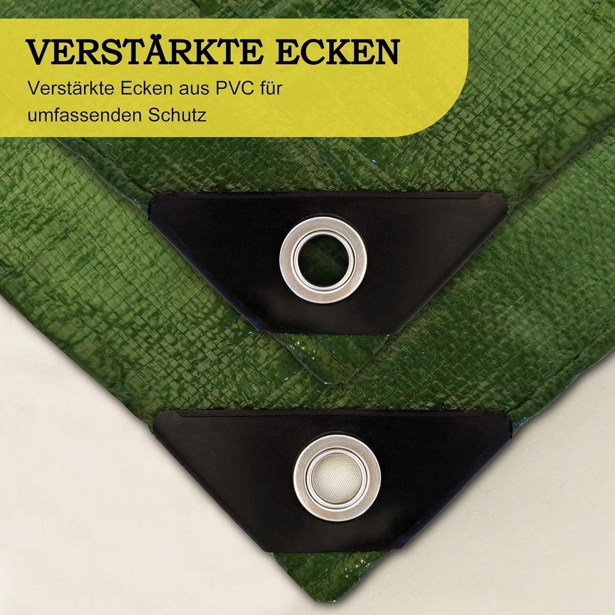 ABDECKPLANE 2.5 x 3M Grün - Grün, Kunststoff (200/300/10cm)