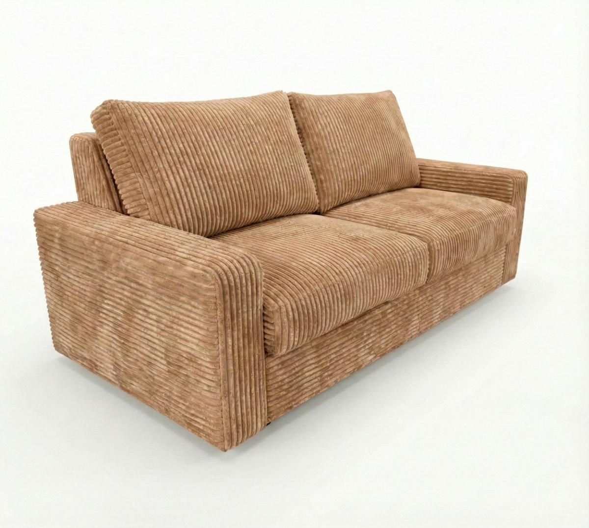 SCHLAFSOFA Siena, sofa mit Bettfunktion, 160x200, Braun - Braun, Textil (200/81/100cm) - AN-Moebel 4u
