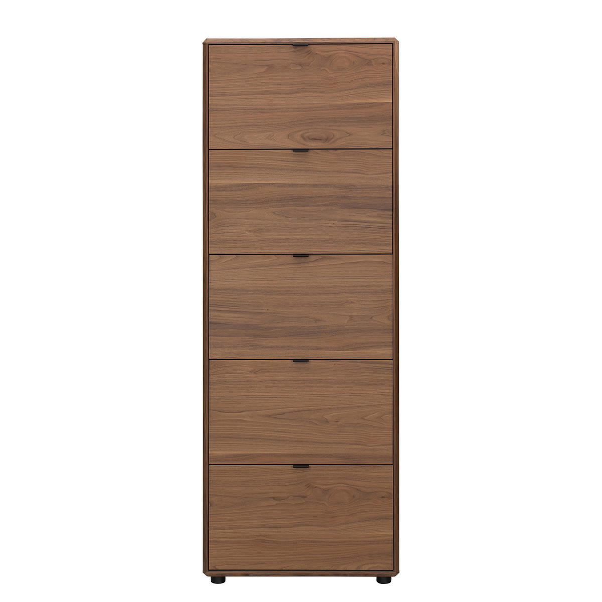 FURNIERTER SCHUHKIPPER - Walnussfarben, Holzwerkstoff/Kunststoff (64/181/17cm) - home24