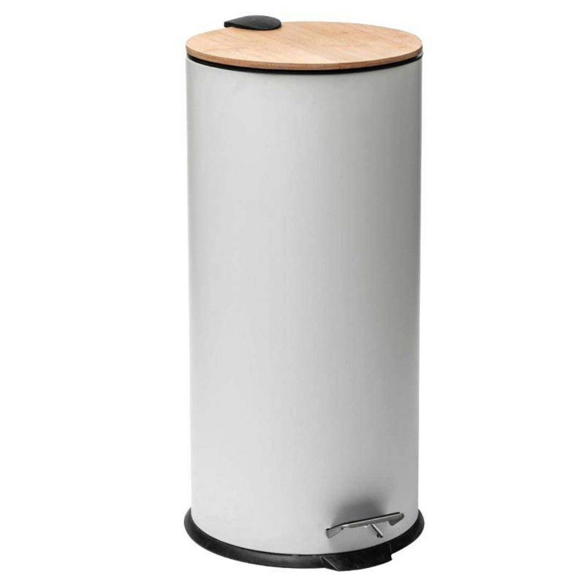 ABFALLEIMER Natureo 30 L - Weiß, Metall (29/65/29cm) - 5five Simply Smart