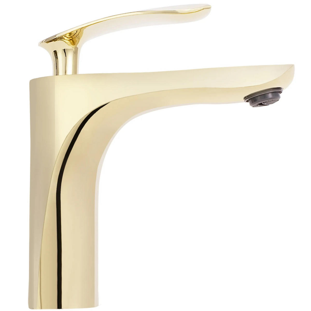 WASCHBECKENARMATUR Rea Orbit Gold Low - Goldfarben, Metall (4.5/17/16cm) - REA