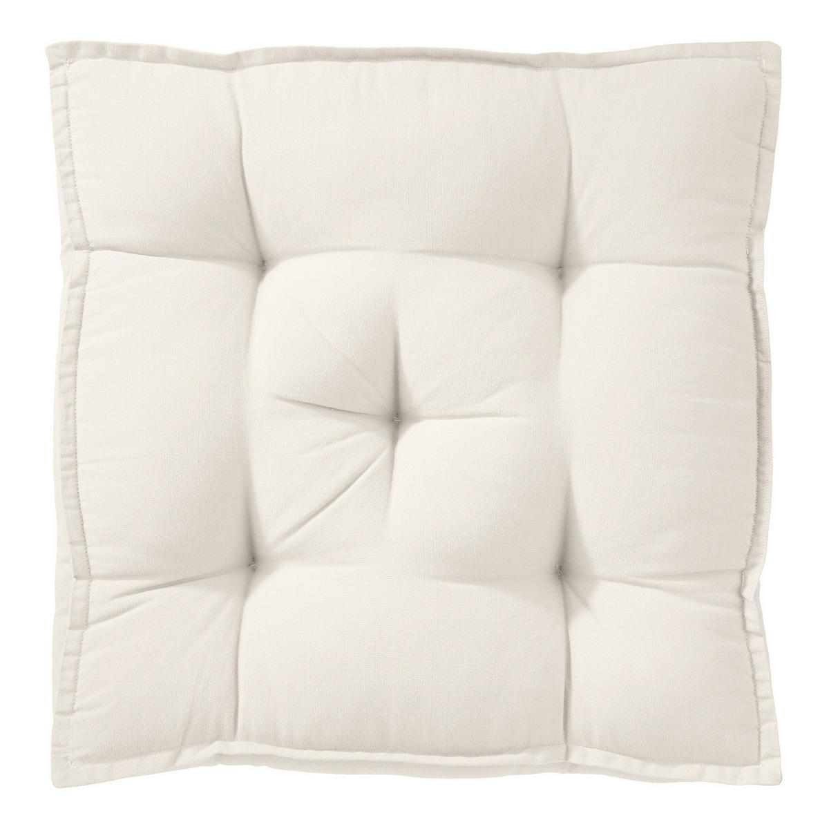 SITZKISSEN Solid - Baumwolle / Polyester - Beige, Textil (40/40cm) - Butlers