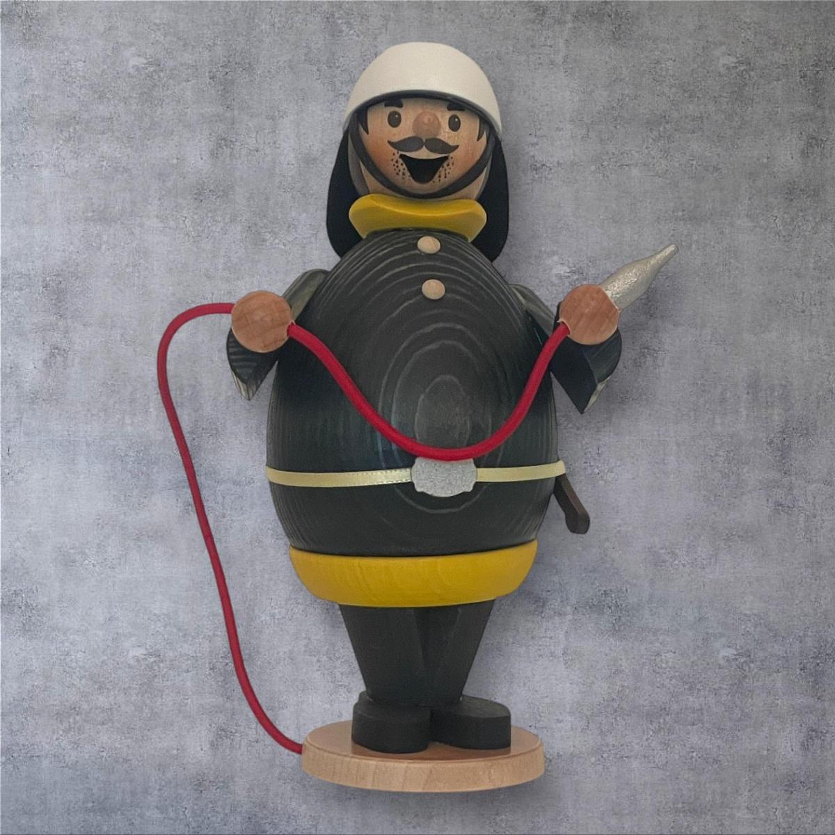 RAUCHMANN Max als Feuerwehrmann 16 cm - Multicolor, Holz (10/16/10cm)