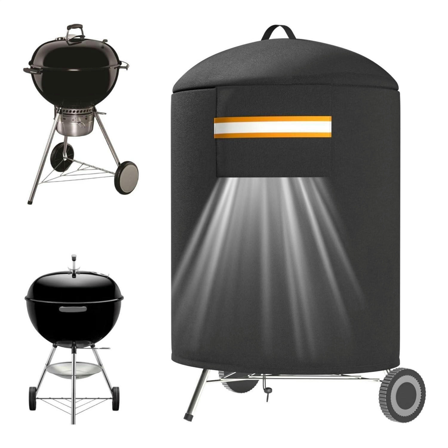 XXXLutz Grillabdeckung Schwarz 60x90x73 cm