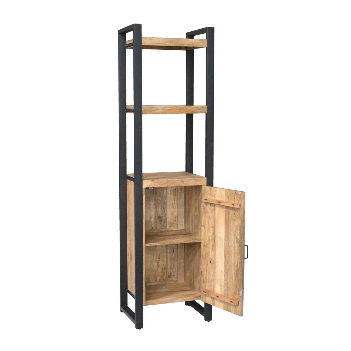 BÜCHERREGAL Britt Braun 40/55/200 cm - Braun, Holz (55/200/40cm) - Starfurn