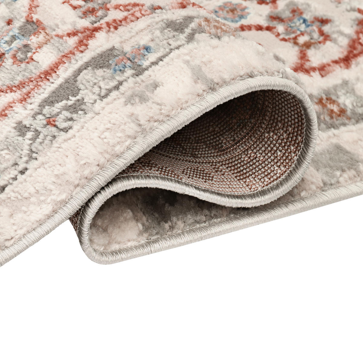 TEPPICH RETRO Weiß 140/200 cm - Weiß, Textil (140/200cm) - Tapiso