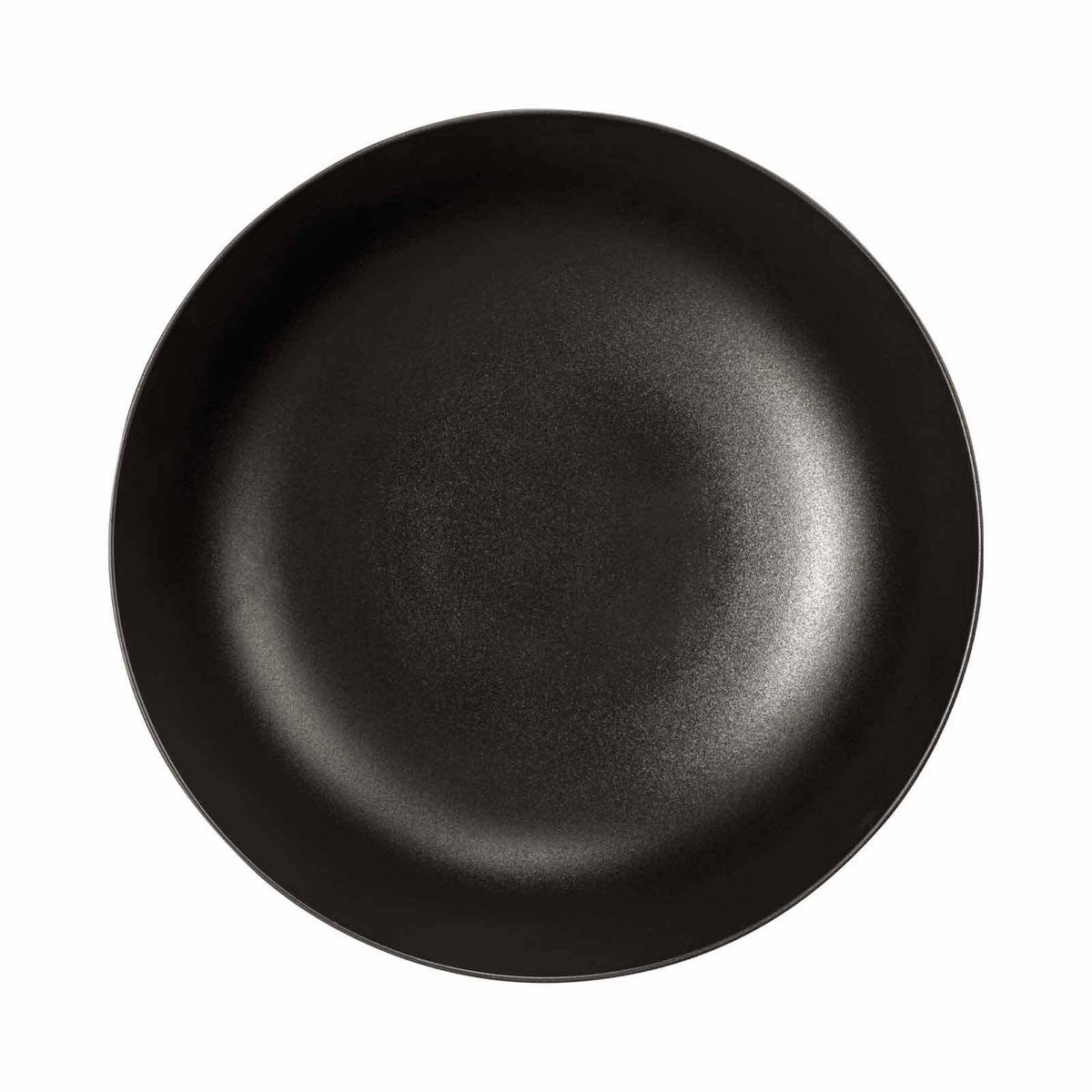 SCHÜSSEL Liberty Velvet Black schwarz ø 28 cm - Schwarz, Keramik (28.2cm) - Seltmann Weiden